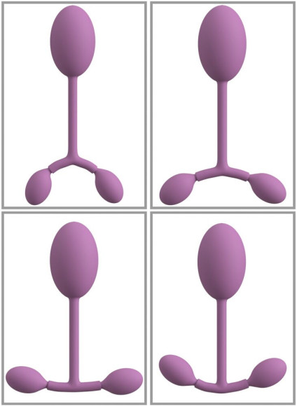 Сиреневый тренажер мыщц тазового дна Vaginal Trainer