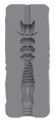 Серый мастурбатор Squeezable Masturbator 01