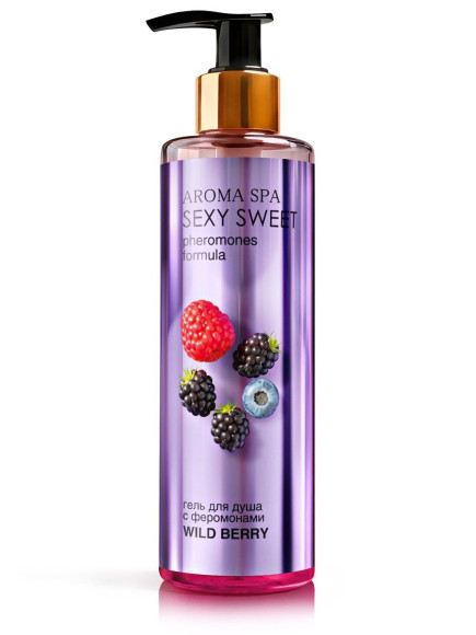 Гель для душа с феромонами и ароматом диких ягод Wild Berry - 200 мл.