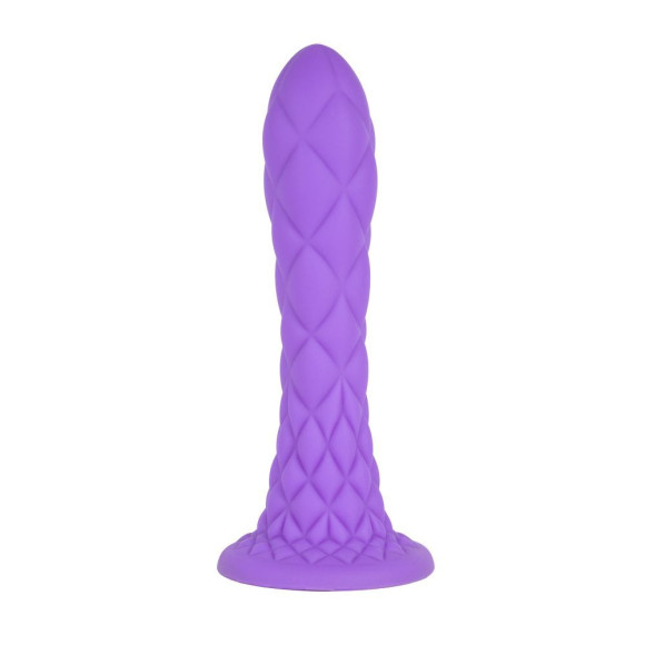Фиолетовый фаллоимитатор SILEXD Dreamy 7  - 18,5 см.