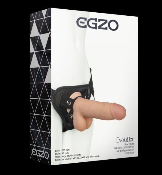 Страпон harness со съемной насадкой - 16,5 см. Страпон harness со съемной насадкой - 16,5 см.