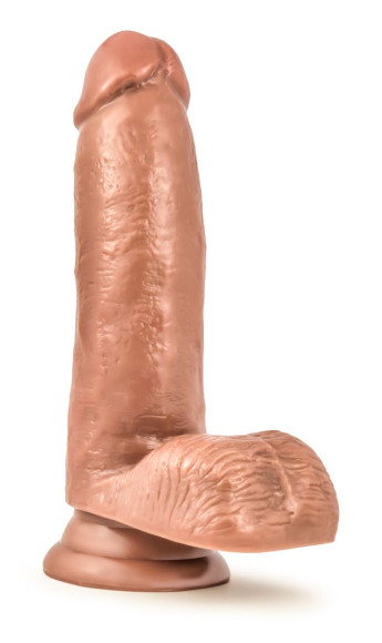 Фаллоимитатор-мулат с присоской Loverboy Manny The Fireman - 17,8 см. Фаллоимитатор-мулат с присоской Loverboy Manny The Fireman - 17,8 см.