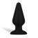 Черный плаг из силикона Seamless Silicone Butt Plug - 15 см. Черный плаг из силикона Seamless Silicone Butt Plug - 15 см.