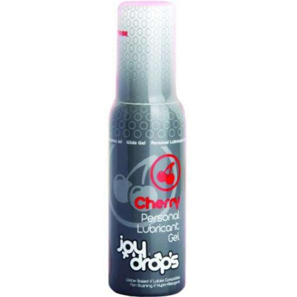 Смазка на водной основе со вкусом вишни JoyDrops Cherry - 100 мл. Смазка на водной основе со вкусом вишни JoyDrops Cherry - 100 мл.