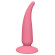 Розовая анальная пробка P-spot Teazer Pink - 12,2 см.
